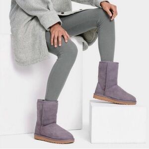 UGG Classic Short 5825 women’s lavender light purple sheepskin boots